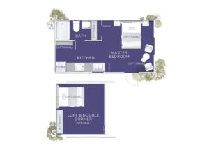 Stone Mountain Cabin, Floor Plan, by Vacavia