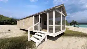 Okefenokee Cottage Exterior Main, in Khaki, by Vacavia