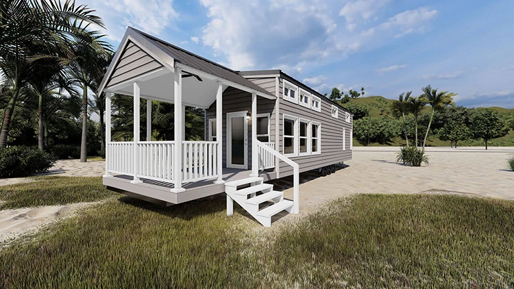 Vacavia Signature Series Cottage Exterior Main, in Grey, by Vacavia