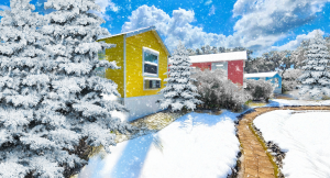 vacavia cottages and cabins snow season